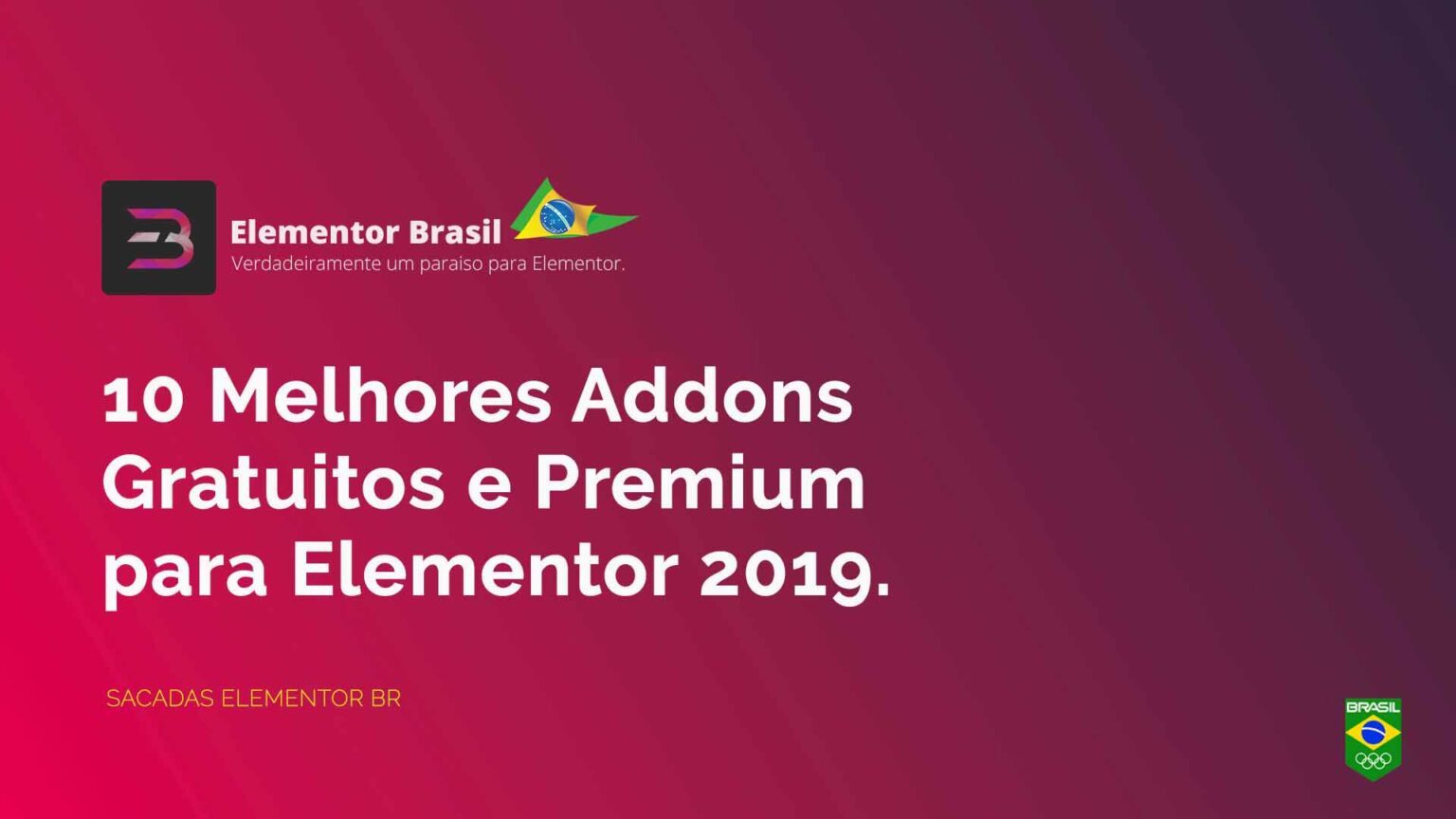 10 Melhores Addons Gratuitos e Premium para Elementor 2019 Portal